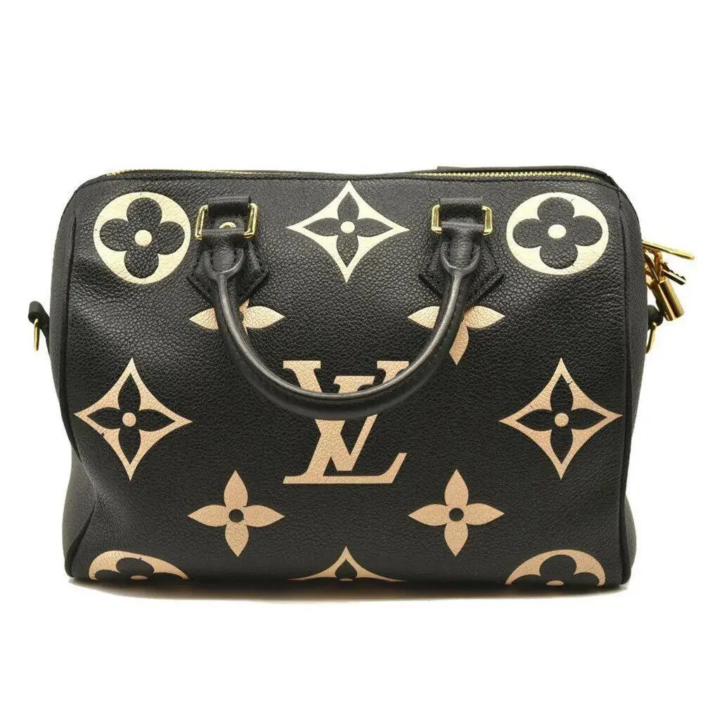 LOUIS VUITTON Empreinte Monogram Giant Speedy Bandouliere